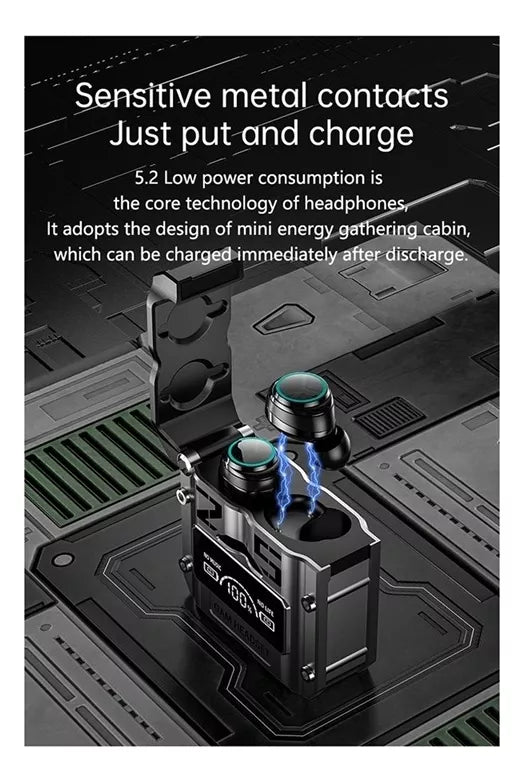 🎧 AudĂfonos Inalámbricos M25 – Sonido y Estilo en tus OĂdos